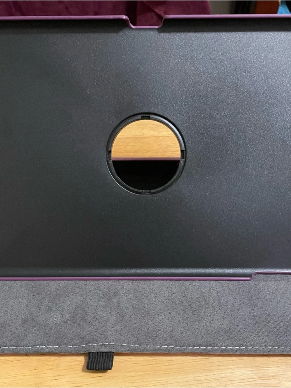 Purple Marble Swirl Tablet Case with Rotating Stand